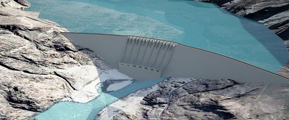 REVIEW AND UPGRADATION OF PRELIMINARY FEASIBILITY STUDY OF BASHA DIAMER DAM PROJECT.